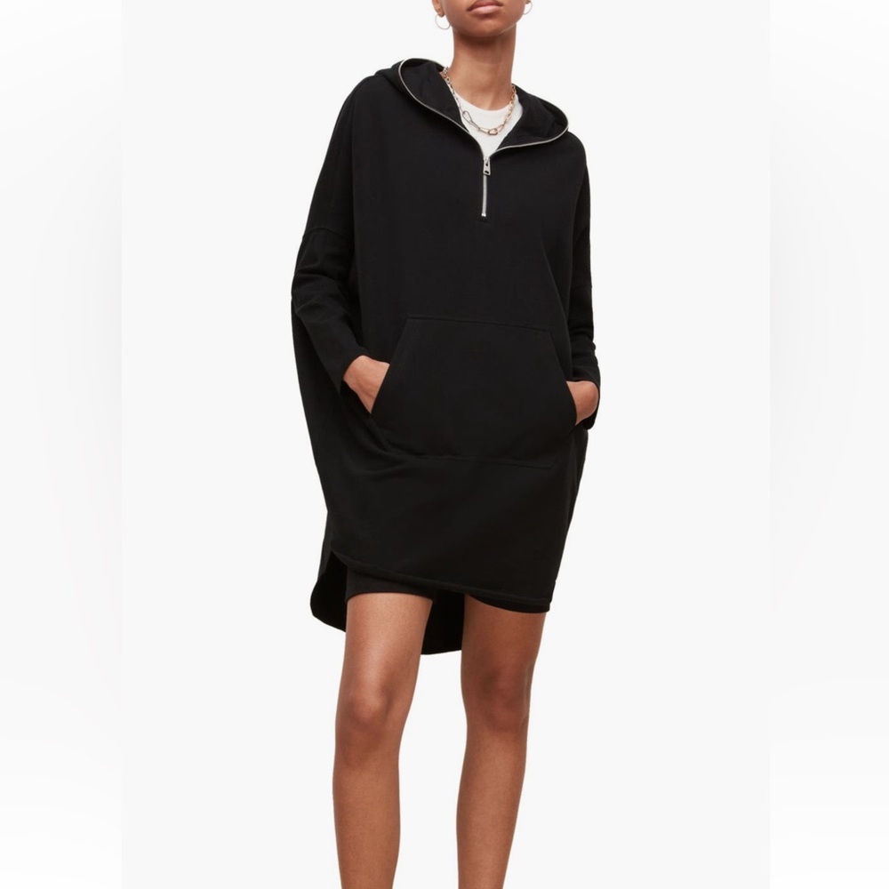 All saints xonda hoody dress